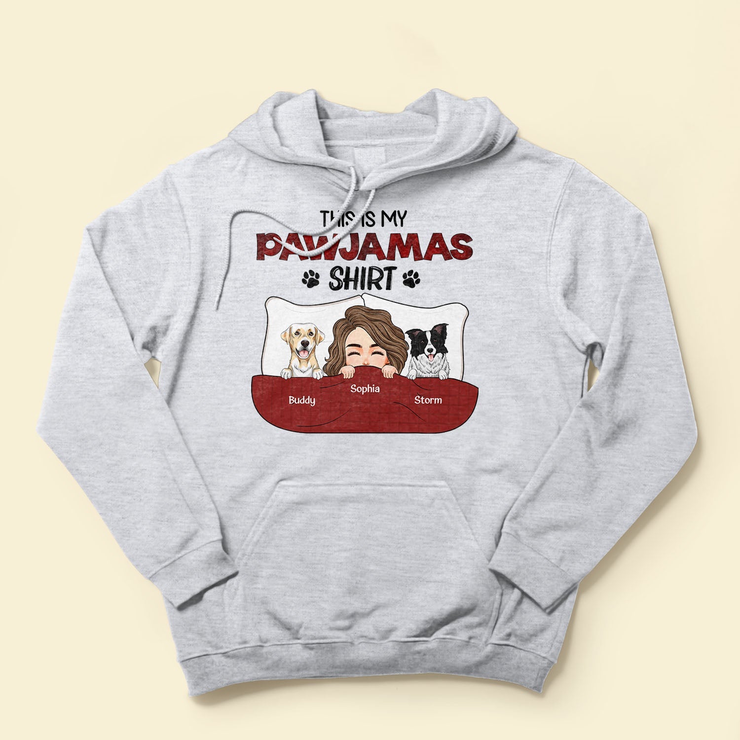 PawjamasOne Size Shirt - PersonalizedOne Size Shirt - Image 4