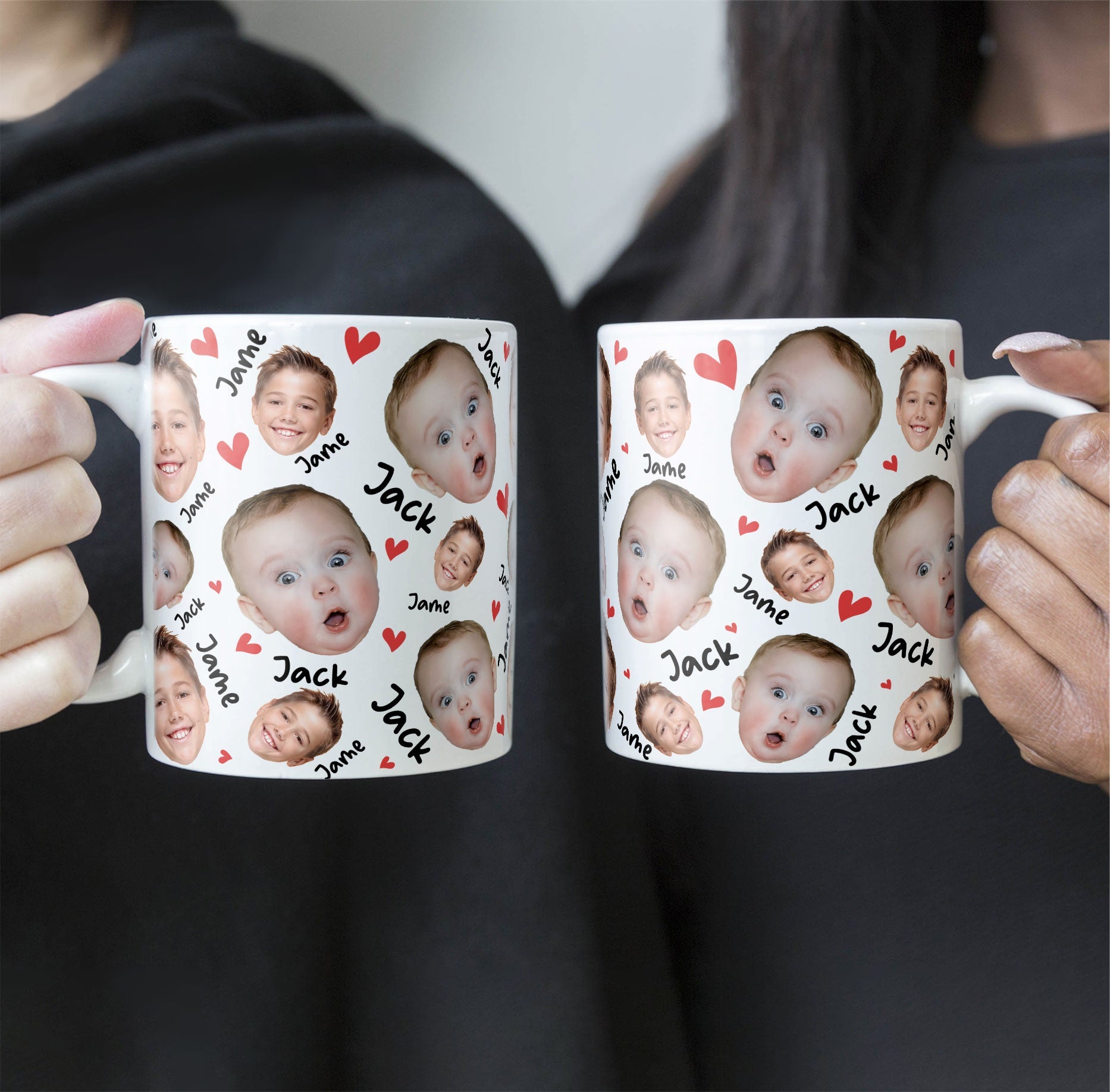 Face And Name - Personalized Photo Mug - Image 2