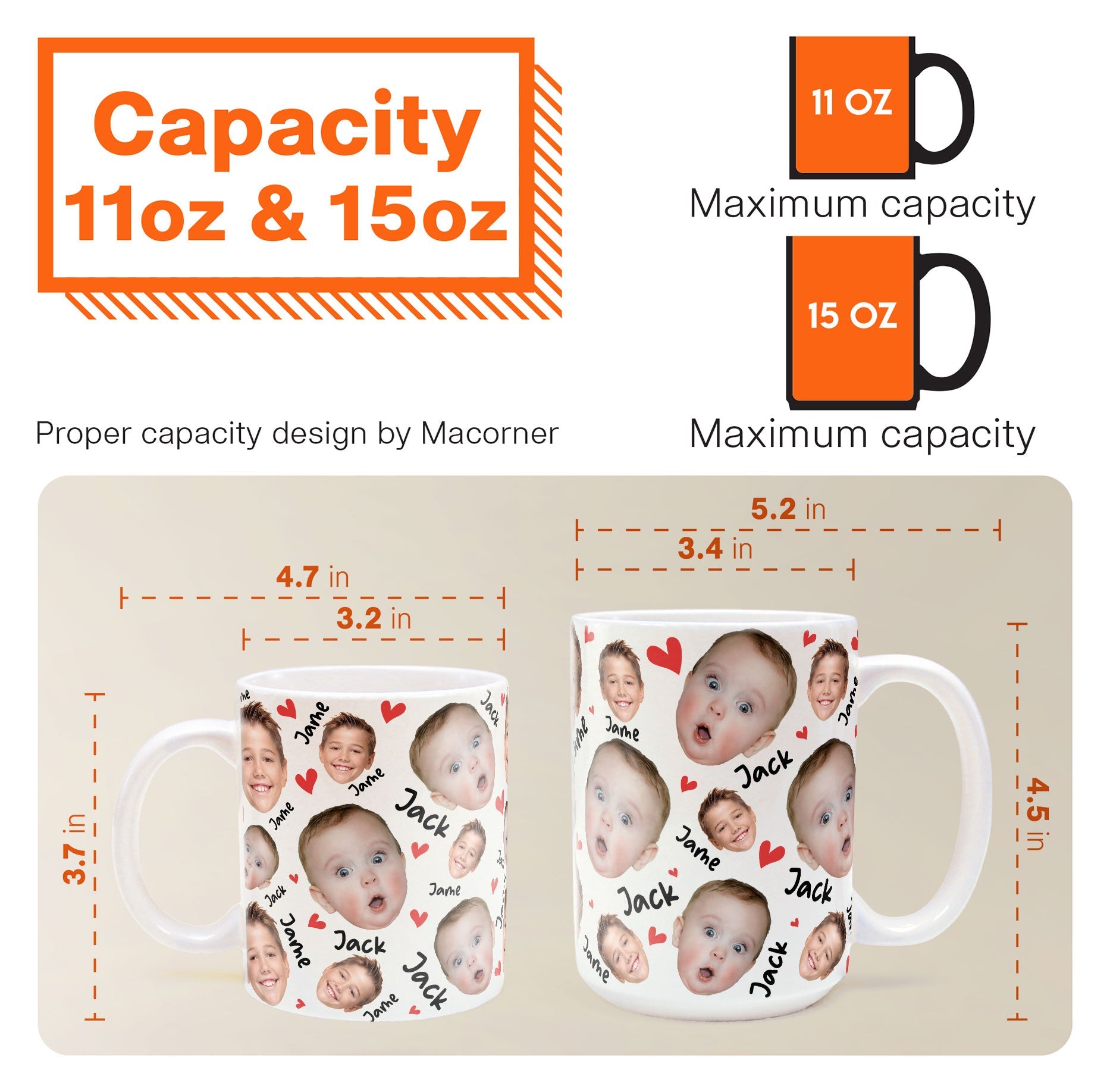 Face And Name - Personalized Photo Mug - Image 5