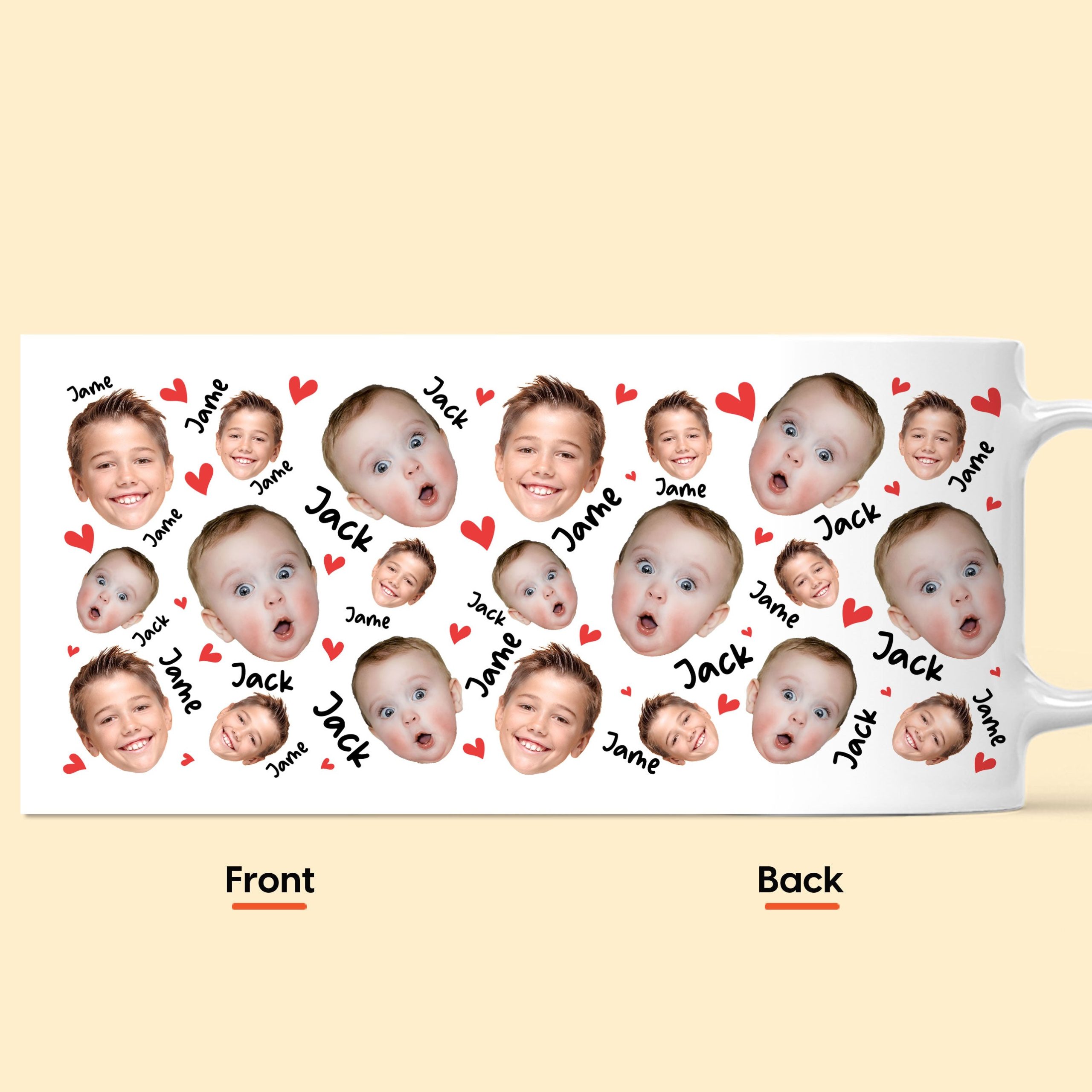 Face And Name - Personalized Photo Mug - Image 6