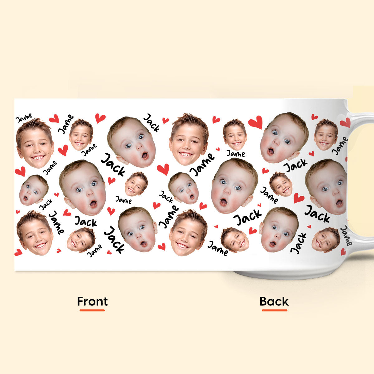 Face And Name - Personalized Photo Mug - Image 9