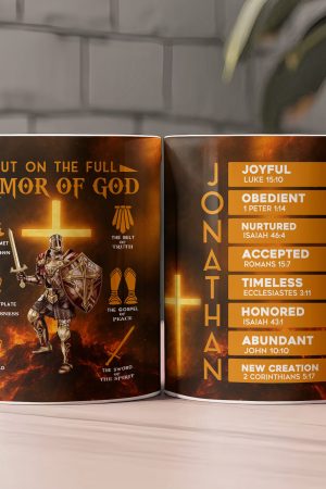 Put On The Full Armor Of God - Personalized Mug